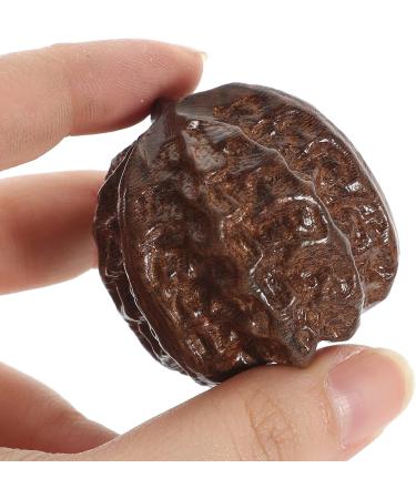 Homsfou 2-Piece Baoding Balls | Handmade Chinese Walnut Massage & Stress Relief Fitness Balls - Buy Online on GoSupps.com