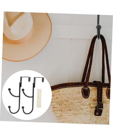 PRETYZOOM 2pcs No-Punching Creative Hanging Clothes Home for Hooks Punch- Door Multipurpose Bathroom Back - Buy Online on GoSupps.com