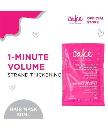 Deep Treat One Minute Volume Boosting Hair Mask | 50 mL | Fast Shipping Worldwide | Best Hair Care for Volume & Shine - Buy Online on GoSupps.com