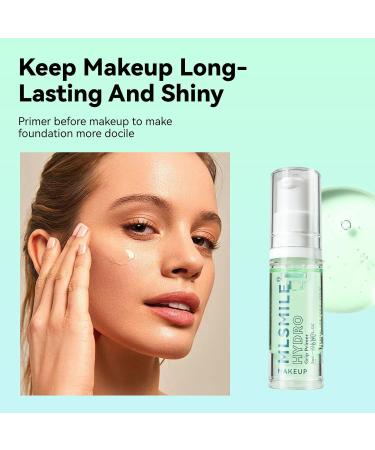 Hydrating Face Primer for Flawless Skin | Long-lasting Makeup Base for Oil Control & Pore Minimization | Perfect for Dry Skin | Glycerin Infused - Buy Online on GoSupps.com