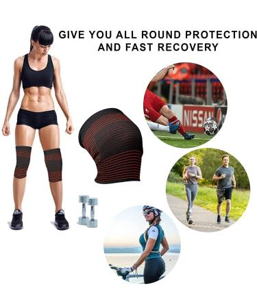 Lodhry Knee Brace Compression Sleeve for Men & Women - Support for Running, Meniscus Tear, ACL, Arthritis - Joint Pain Relief (Small) - Buy Online on GoSupps.com