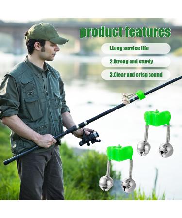 Honoson 200 Pcs Plastic Fishing Bells - Clip on Rod Alarm for Fish Bite Indicators - Buy Online on GoSupps.com