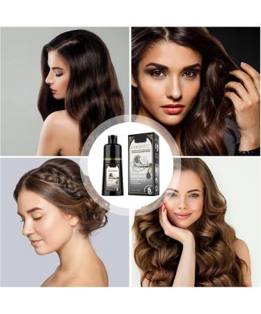 Gray Reducing Shampoo natural formula black hair dye shampoo 500 ml sustainable coconut color control GX Mins fast hair dye semi without damage for men and women 1 piece 1er Pack - Buy Online on GoSupps.com