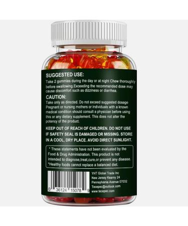 Natural Gummy with Omega 3 6 9 Emotional Balance Support Improve Brain Health60ct - Buy Online on GoSupps.com