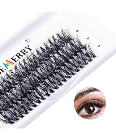 Lash Clusters Extensions - 40 Roots Individual 0.07 D Curl 13mm Faux Mink DIY Eyelash Extensions for Natural Look - Reusable - Buy Online on GoSupps.com