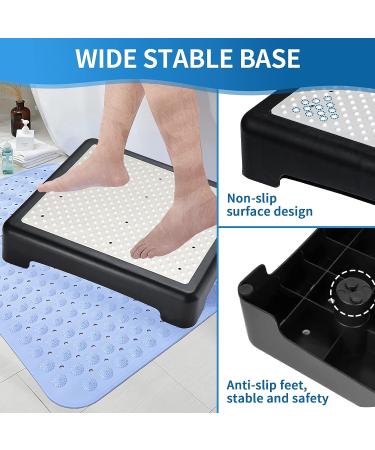 Large Size Step Stool for Elderly - Sturdy & Portable Half-Step with Anti-Slip Surface | Wide Safety Platform for Indoor/Outdoor Use - Daily Mobility Aid for Kitchen, Bed, Bathroom, and Cars - Buy Online on GoSupps.com