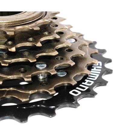 Hycline Shimano 6/7 Speed Freewheel MF-TZ500-6/MF-TZ500-7 - 14-28 Teeth Bicycle Sprocket - Buy Online on GoSupps.com