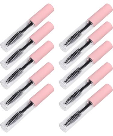 10pcs 5ml Empty Mascara Tube Refillable Clear Portable Eyelashes Cosmetic Bottle for Eyelash Growth Oil with Soft Brush Head Prevent Leakage Transparent Tube Portable Size - Buy Online on GoSupps.com