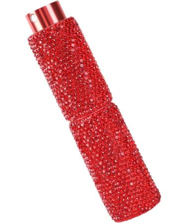 Yianyal Rhinestone Empty Spray Bottle | Refillable Bling Crystal Travel Perfume Bottle Pocket Size 10ml Outdoor Travel Dispensing Bottle for Cosmetic & Perfume Other Liquids Red - Buy Online on GoSupps.com
