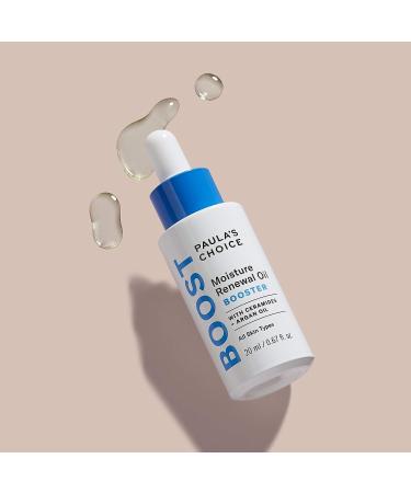 Paula's Choice BOOST Moisture Renewal Oil Booster - Ceramides & Argan Oil Serum for Redness Relief - 0.67 oz - Buy Online on GoSupps.com