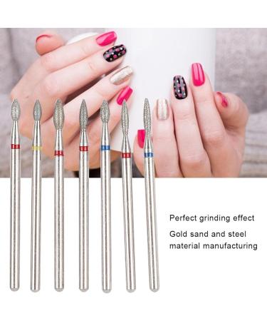 Kuuleeyn 6-Piece Nail Drill Set - Multifunctional Electric Manicure Tool for Glass & Plastic Nails - Buy Online on GoSupps.com