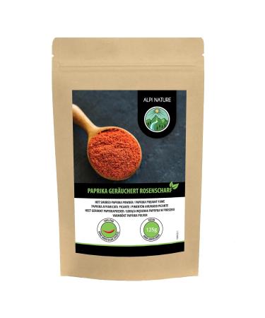 Paprika Rose - Sharp Smoked (125g) | Authentic Spanish Paprika Powder in Resealable Packaging | International Shipping Available - Buy Online on GoSupps.com