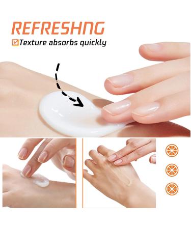 90% Vitamin C Face Cream - Face Cream for Women - Lightening Anti Aging Face Cream for Dark Spots on Face Hands Body - Repair Skin&Face Moisturizer Fade Fine Lines 115g - Buy Online on GoSupps.com