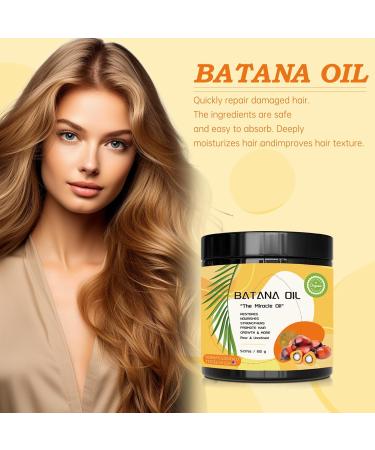 Raw Batana Oil for Hair Growth | Organic & Dr. Sebi Approved | Prevents Hair Loss & Split Ends | 5.07 oz from Honduras - Buy Online on GoSupps.com