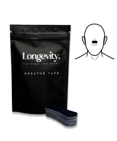 Longevity Breathe Tape - 30 x Nasal Strips Anti Snoring Device Improved Nasal Breathing Relieves Congestion (30 Strips)