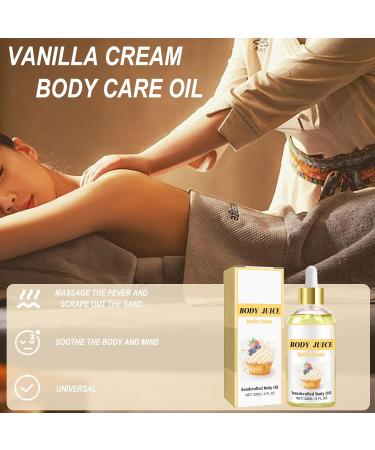 XdealCozyxc Vanilla Body Oil for Women Firming Skin Moisturising Body Oil for Dry Skin (120ml) - Buy Online on GoSupps.com