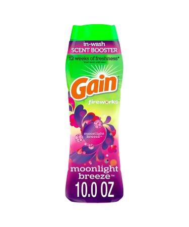 Gain Fireworks Laundry In-Wash Scent Booster Beads Moonlight Breeze - 285 Grams Moonlight Breeze 285 g (Pack of 1)