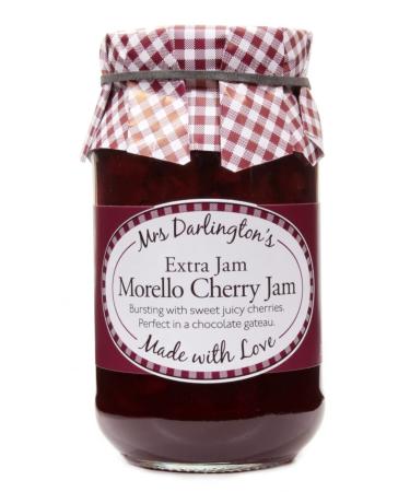 Mrs Darlington's Morello Cherry Jam 340g - Buy Online on GoSupps.com