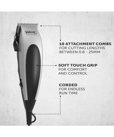 Wahl Vogue Clipper Kit with Battery Groomsman Trimmer Wahl Hair Clipper + Battery Groomsman Trimmer - Buy Online on GoSupps.com