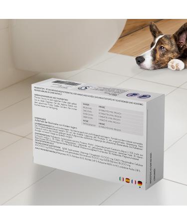 Suprapet ProBiostop - Probiotic Tablets for Dogs & Cats | 30 Natural Supplement for Gut Health with Inulin & Baobab - Buy Online on GoSupps.com