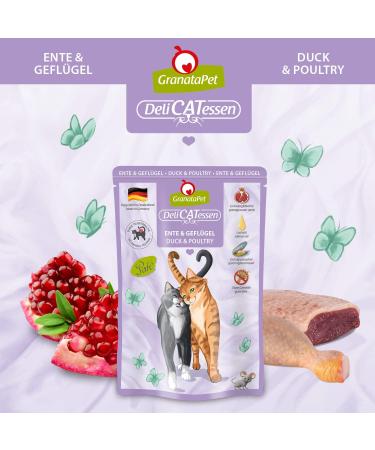 Granapet Delicatessen Multipack 1 - Grain-Free Wet Cat Food with High Meat & Quality Oils 6 x 85g - Perfect Trial Package for Cats - Buy Online on GoSupps.com