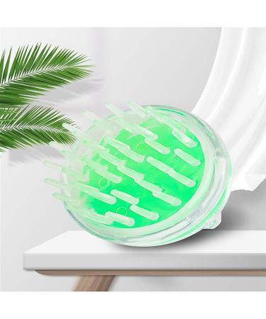 XTYPE Bath Supplies Crystal Transparent Silicone Massage Shampoo Comb Deep Massage Clean Scalp Shampoo Artifact (Color : Green) - Buy Online on GoSupps.com