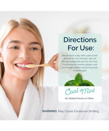 Dr Jen Fluoride-Free Remineralizing Toothpaste with 10% Nano Hydroxyapatite - Clinically Proven Enamel Strengthening Formula (4oz) - Buy Online on GoSupps.com