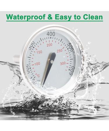Well Grill Thermometer 7581/60540 for Weber Spirit 200 & 300 - Accurate BBQ Flue Gas Thermometer 150-600 F 45mm - Buy Online on GoSupps.com