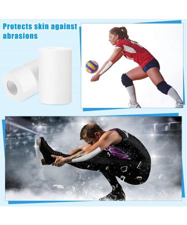 2 Rolls Turf Tape 21.87 Yards - Athletic Sports Tape for Trainers - No Residue - Ideal for Football, Baseball, Boxing, Soccer, Hockey, Basketball - White - Buy Online on GoSupps.com