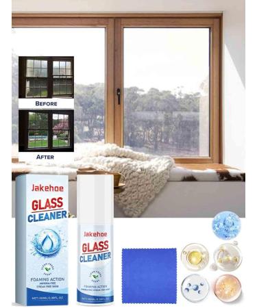 Sprayway Glass Cleaner 100ml Glass Cleaner Spray Foaming Glass Cleaner with Window Squeegee Streak-Free Cleaning and Shine Ammonia-Free Glass Cleaner - Buy Online on GoSupps.com