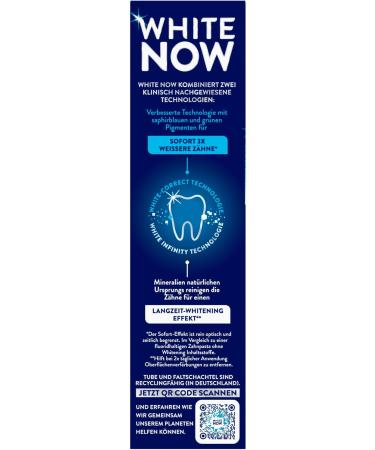 Buy Signal Toothpaste White - 3x Whiter Teeth & Long-Term Whitening | Daily Dental Care 75ml (4 Pieces) - International Shipping Available - Buy Online on GoSupps.com