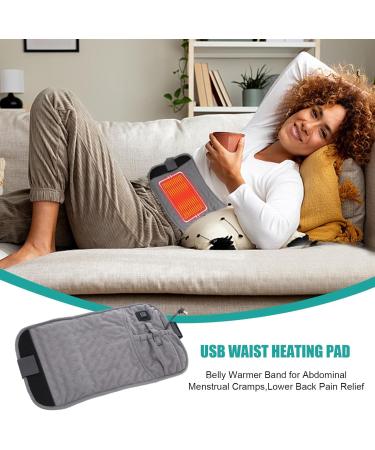 Blurr Heating Cushions | Adjustable USB Heating Belt for Lower Back Relief | 42x26 cm | Ideal for Men & Women | Indoor & Outdoor Use - Buy Online on GoSupps.com