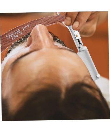 Angoily Travel Razor Set - Stainless Steel Handle & Blades for Precision Eyebrow Shaping & Facial Hair Grooming | Rustproof & Portable Men's Grooming Tool - Buy Online on GoSupps.com