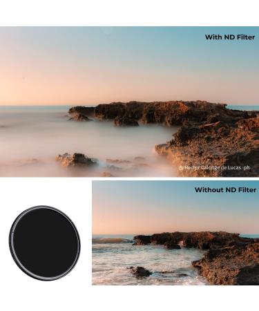 K&F Concept 82mm Variable ND2-400 ND Lens Filter | Adjustable Neutral Density Filter 1-9 Stops | 18 Multi-Coated | TPU Filter Cap - K Series - Buy Online on GoSupps.com