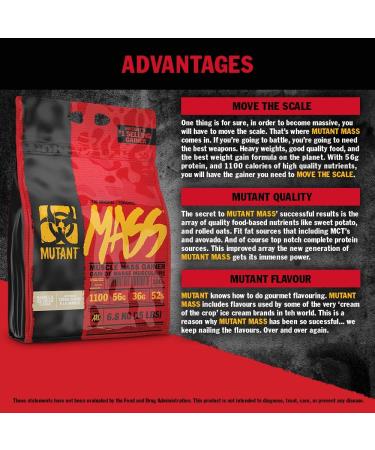Buy Mutant Mass Triple Chocolate 2.27 kg - Best Protein for Muscle Gain | International Shipping Available - Buy Online on GoSupps.com