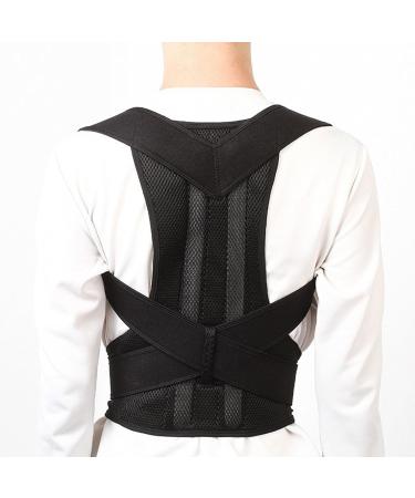Upgraded Posture Corrector Back Brace for Men & Women - Adjustable Lumbar Support for Pain Relief & Improved Posture (X-Large - Buy Online on GoSupps.com