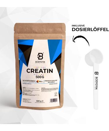 High-Quality Micronized Creatine Monohydrate Powder 500g | 100% Pure Vegan Gym Supplement | Amino Acid Boost | 5 Months Supply - Buy Online on GoSupps.com