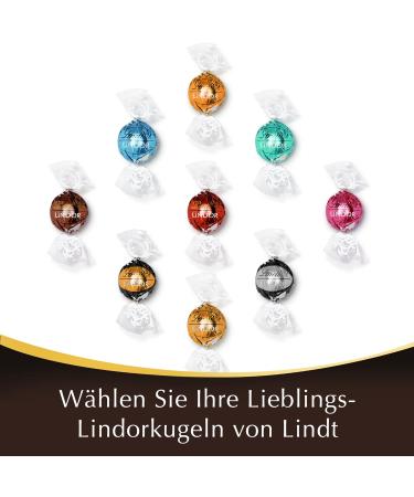 Lindt Lindor Balls Extra Dark 60% Cocoa - 137g | Fine Chocolates with Melting Filling | Perfect Praline Gift | Buy Now! - Buy Online on GoSupps.com