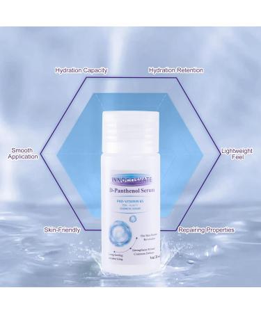 INNOCOSVATE D-Panthenol Liquid (1oz) - 75% Concentrate, Pro-Vitamin B5 for DIY Skin Care, Hair & Nail Serum Formulations - Buy Online on GoSupps.com