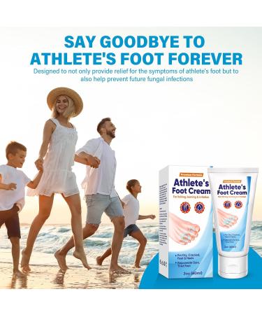 ItecFreely Athletes Foot Cream - Fast & Effective Treatment with Natural Ingredients - Buy Online on GoSupps.com
