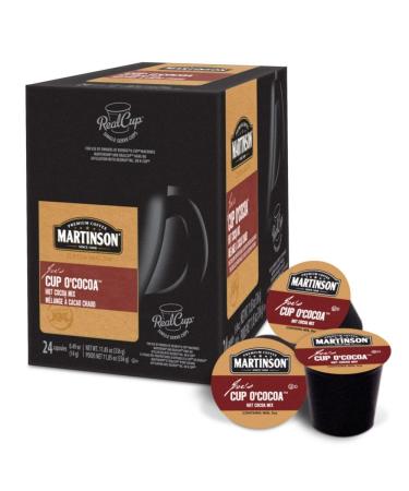 Mother Parkers Brown Gold Martinson Hot Chocolate Real Cup Capsule Compatible with Keurig K-Cup Brewers 24-Count