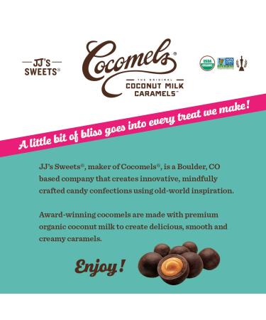 Cocomels Sea Salt Coconut Milk Caramels Bites - 3.5 oz (100g) | Vegan & Dairy-Free Treats - Buy Online on GoSupps.com