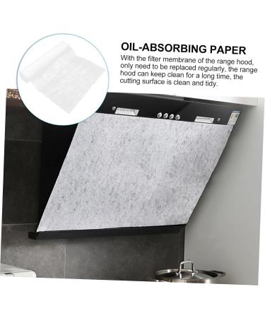 FRCOLOR Stickers Range Hood Filter Paper Grease Filter Replacement Cleaning Paper Filters Paper Hood Paper Oil Proof Paper Non-Woven Fabric Non-Drying Paper Oil-Proof Stickers Grease - Buy Online on GoSupps.com