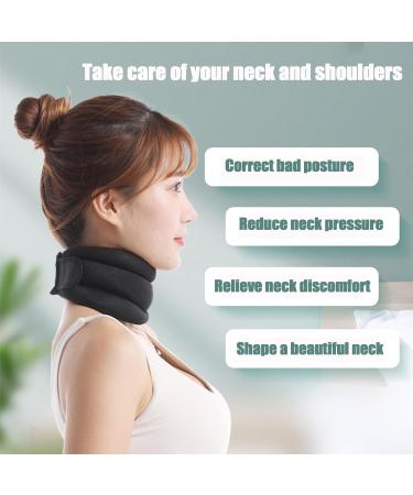 Cervicorrect Neck Brace Neck Braces for Neck Pain and Support Soft Foam Wraps Cervicorrect Neck Brace for Sleep Apnea Anti Snore Neck Brace for Relief of Cervical Spine Pressure (Large) - Buy Online on GoSupps.com