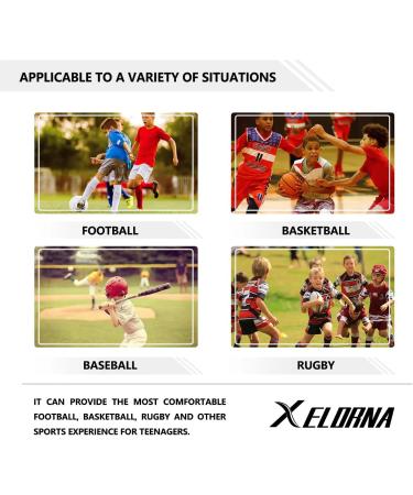 XELORNA Boys Compression Shorts with Protective Shell | Children's Slide Shorts & Groin Guard for Baseball Football Hockey - Shop Now! - Buy Online on GoSupps.com