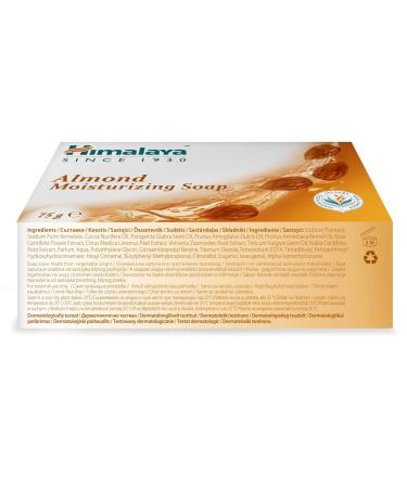 Hinalyaa Herbals Almond & Rose Soap - 75gm (Pack of 6) | Natural Skincare | International Shipping - Buy Online on GoSupps.com