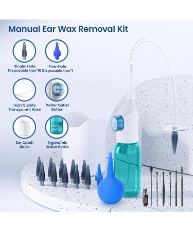 Buy Ear Syringe for Effective Ear Wax Removal - Irrigation Syringe for Safe Ear Cleaning - Buy Online on GoSupps.com