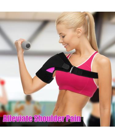 1 Pcs Shoulder Brace Adjustable Shoulder Support Brace Shoulder Support for Women Shoulder Relief Pain Rotator Cuff Shoulder Supports Rotator Cuff for Shoulder Relief Pain Support Fits Left and Right - Buy Online on GoSupps.com