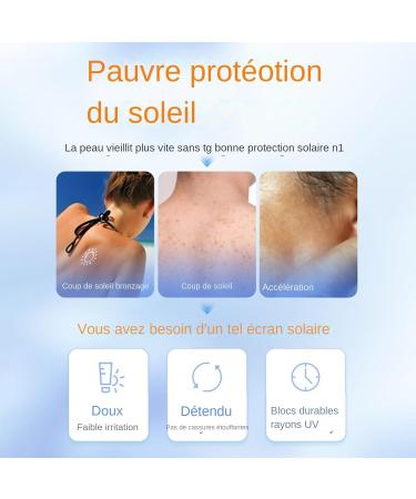Sunscreen - Face Protection UVA UVB - Broad Spectrum UV Protection Lightweight Texture Facial Care - Buy Online on GoSupps.com