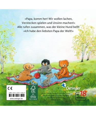 Dearest Dad in the World: Heartwarming Children's Book for Ages 2+ | Perfect Gift for Birthdays & Father's Day - Buy Online on GoSupps.com